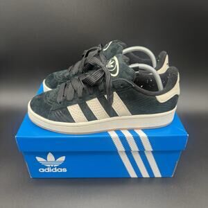 Adidas Campus 00S Core Black Suede Embossed Gum Sole Excellent Condition Size 9